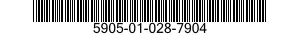 5905-01-028-7904  5905010287904 010287904