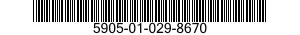 5905-01-029-8670  5905010298670 010298670