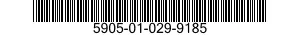 5905-01-029-9185 RESISTOR,FIXED,WIRE WOUND,INDUCTIVE 5905010299185 010299185