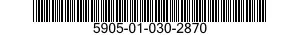 5905-01-030-2870  5905010302870 010302870