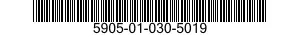 5905-01-030-5019  5905010305019 010305019