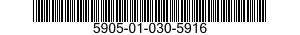 5905-01-030-5916  5905010305916 010305916