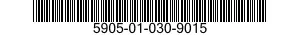 5905-01-030-9015 RESISTOR,FIXED,WIRE WOUND 5905010309015 010309015