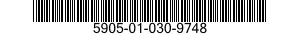 5905-01-030-9748  5905010309748 010309748