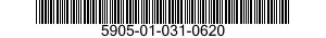 5905-01-031-0620  5905010310620 010310620
