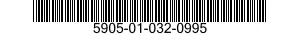 5905-01-032-0995  5905010320995 010320995