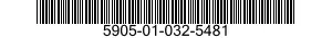 5905-01-032-5481  5905010325481 010325481