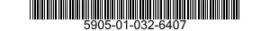 5905-01-032-6407  5905010326407 010326407