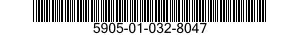 5905-01-032-8047 RESISTOR,FIXED,FILM 5905010328047 010328047