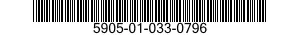 5905-01-033-0796  5905010330796 010330796