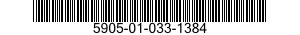 5905-01-033-1384  5905010331384 010331384