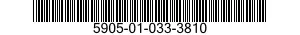 5905-01-033-3810  5905010333810 010333810