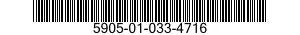 5905-01-033-4716  5905010334716 010334716
