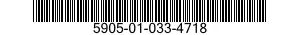 5905-01-033-4718  5905010334718 010334718