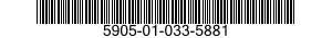 5905-01-033-5881  5905010335881 010335881