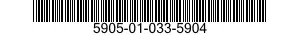 5905-01-033-5904 RESISTOR,VARIABLE,WIRE WOUND,NON 5905010335904 010335904