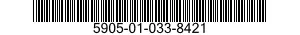 5905-01-033-8421 RESISTOR,VARIABLE,NONWIRE WOUND, 5905010338421 010338421