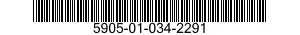 5905-01-034-2291  5905010342291 010342291