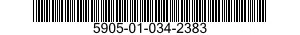 5905-01-034-2383  5905010342383 010342383