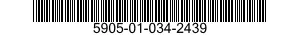 5905-01-034-2439  5905010342439 010342439