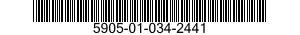 5905-01-034-2441  5905010342441 010342441