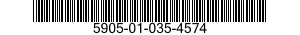 5905-01-035-4574 RESISTOR,FIXED,COMPOSITION 5905010354574 010354574