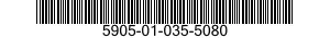 5905-01-035-5080  5905010355080 010355080