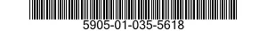 5905-01-035-5618  5905010355618 010355618