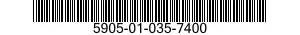 5905-01-035-7400  5905010357400 010357400