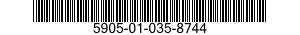 5905-01-035-8744  5905010358744 010358744