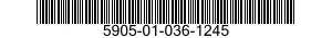 5905-01-036-1245  5905010361245 010361245