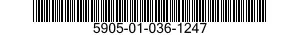 5905-01-036-1247  5905010361247 010361247