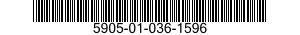 5905-01-036-1596  5905010361596 010361596