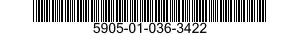 5905-01-036-3422  5905010363422 010363422