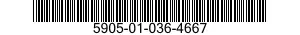 5905-01-036-4667  5905010364667 010364667
