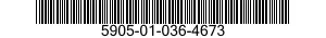 5905-01-036-4673 RESISTOR,VARIABLE,NONWIRE WOUND, 5905010364673 010364673
