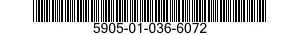 5905-01-036-6072  5905010366072 010366072