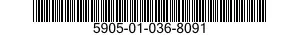 5905-01-036-8091  5905010368091 010368091