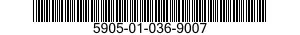 5905-01-036-9007  5905010369007 010369007