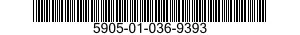5905-01-036-9393  5905010369393 010369393