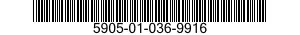 5905-01-036-9916  5905010369916 010369916