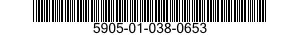 5905-01-038-0653 RESISTOR,VARIABLE,NONWIRE WOUND, 5905010380653 010380653