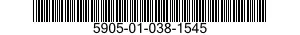 5905-01-038-1545  5905010381545 010381545