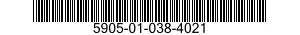5905-01-038-4021 RESISTOR,VARIABLE 5905010384021 010384021