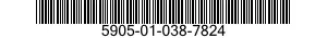 5905-01-038-7824  5905010387824 010387824