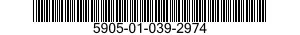 5905-01-039-2974  5905010392974 010392974