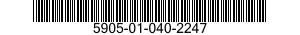 5905-01-040-2247  5905010402247 010402247