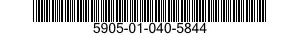 5905-01-040-5844  5905010405844 010405844