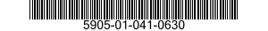 5905-01-041-0630  5905010410630 010410630