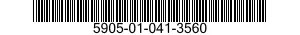 5905-01-041-3560  5905010413560 010413560